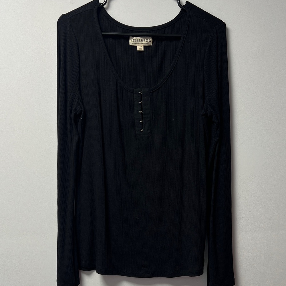 Idyllwind Black Long Sleeve Top